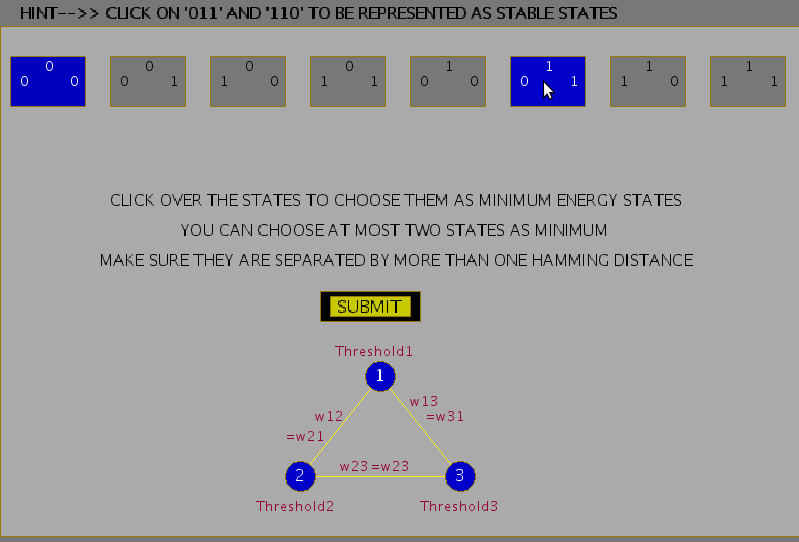 Choosing Minimum Energy States